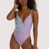 Luxe Palm Mixed Swimsuit