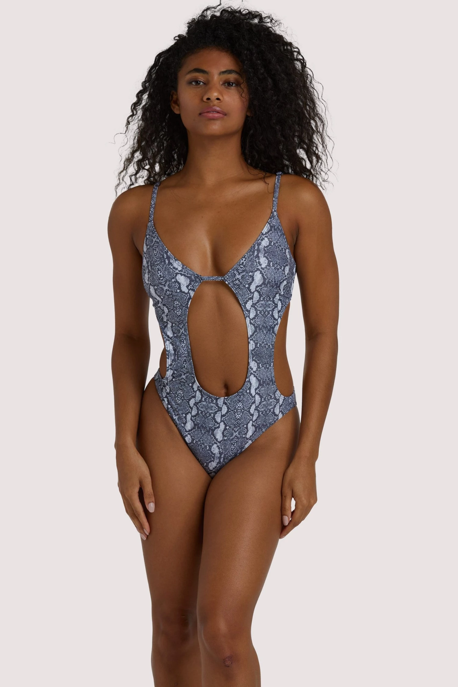 Luxe Palm Swimwear Snake Print Swimsuit 2 Luxe Palm Swimwear Snake Print Swimsuit