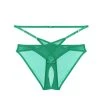 Playful Promises Eddie Green Crossover Wrap Crotchless Brazilian Brief New In