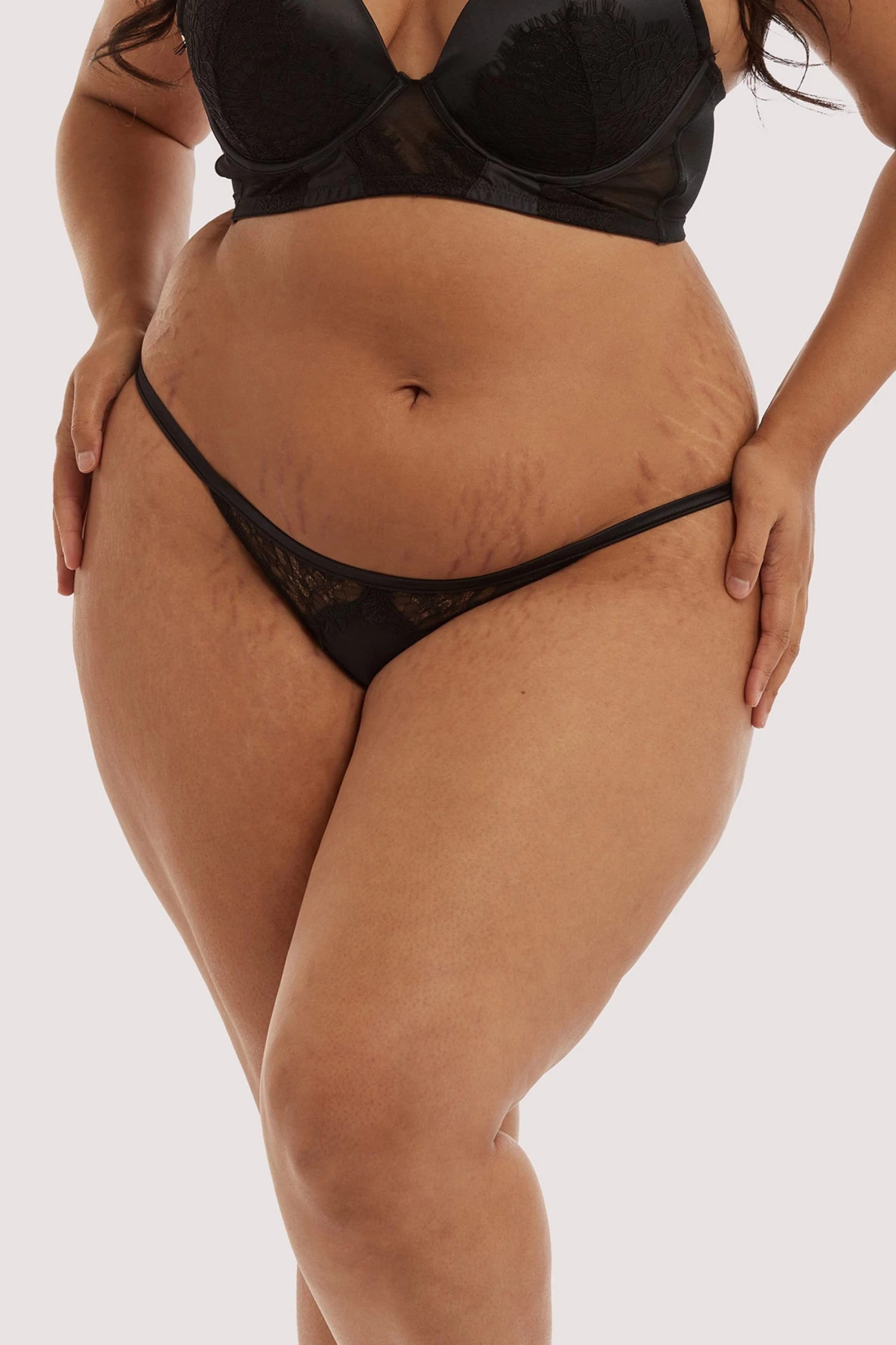 Playful Promises Knickers Melina Black Tanga 2 Playful Promises Knickers Melina Black Tanga