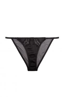 Playful Promises New In Wren Black Satin And Lace Tanga Brief 13 Playful Promises New In Wren Black Satin And Lace Tanga Brief