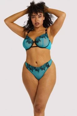 Playful Promises Bras Tiger Blue Bra