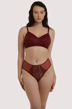 Deja Day Emma Merlot Ultimate Comfort Wireless Bra