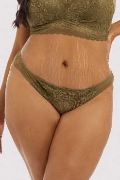Deja Day Knickers Emma Olive Brazillian Brief