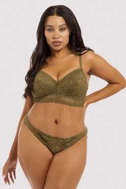 Deja Day Knickers Emma Olive Brazillian Brief