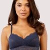 Deja Day Emma Navy Ultimate Comfort Wireless Bra