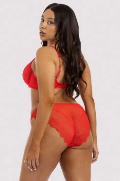 Deja Day Rosalyn Red Brazilian Brief