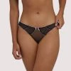 Deja Day Knickers Grace Black & Pink Brief