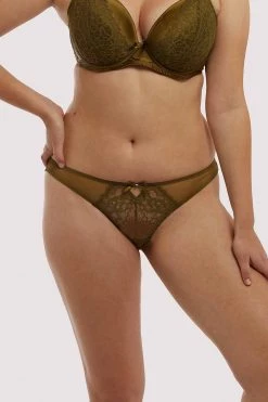Deja Day Knickers Sophia Olive Brazilian Brief 16 Deja Day Knickers Sophia Olive Brazilian Brief