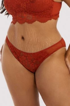 Deja Day Knickers Emma Ginger Brazilian Brief