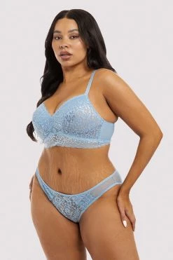 Deja Day Knickers Emma Lavender Brazillian Brief