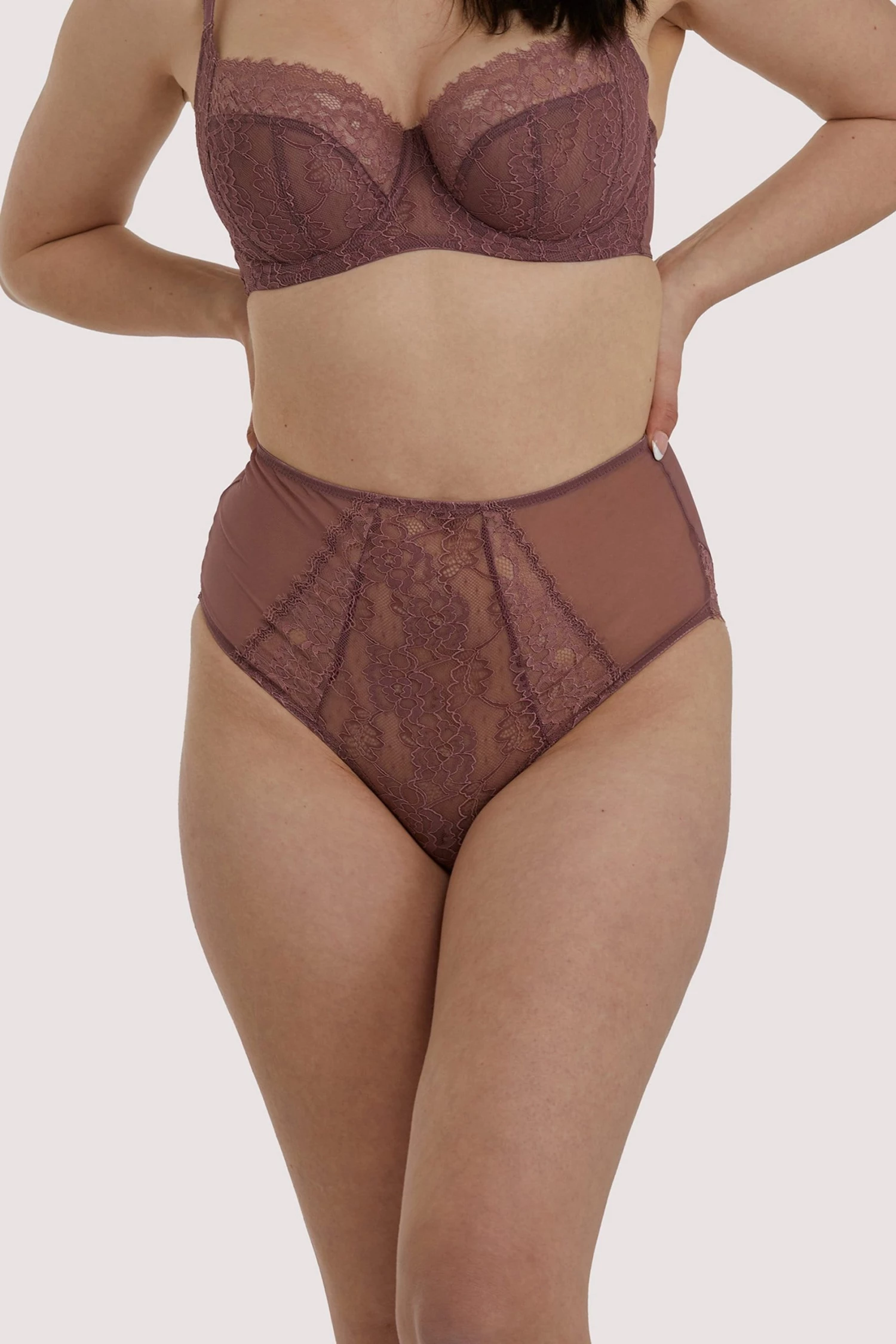 Deja Day Knickers Rosalyn Mocha High Waist Brief 5 Deja Day Knickers Rosalyn Mocha High Waist Brief
