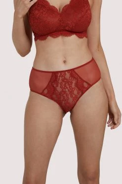 Deja Day Emma Ginger High Waisted Brief Knickers