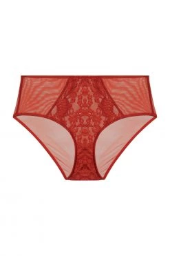 Deja Day Emma Ginger High Waisted Brief Knickers