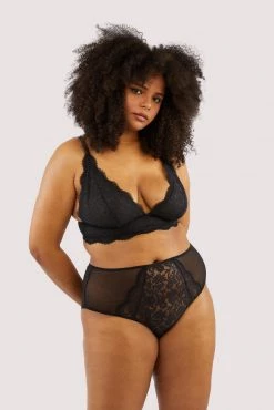 Deja Day New In Laura Black High Waisted Brief