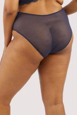 Deja Day Emma Navy High Waisted Brief New In 12 Deja Day Emma Navy High Waisted Brief New In