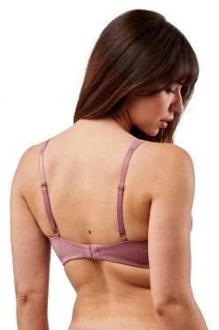 Deja Day New In Second Skin Rose Recycled Triangle Bra