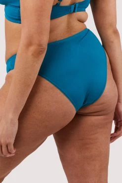 Deja Day Second Skin Teal Recycled Brief