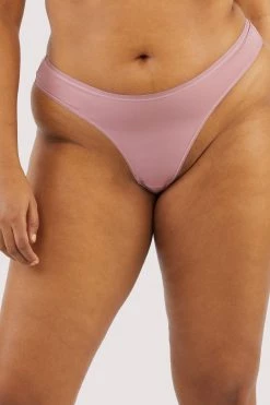Deja Day New In Second Skin Rose Recycled Thong