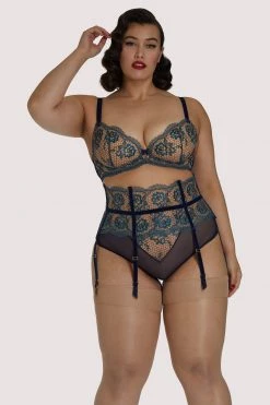 Dita Von Teese Lingerie Evelina Curve Suspender Belt