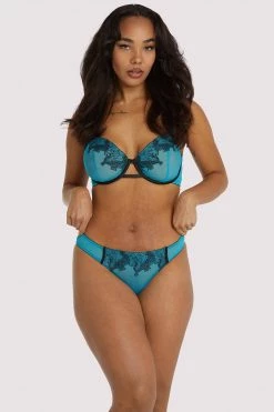 Playful Promises Bras Tiger Blue Bra
