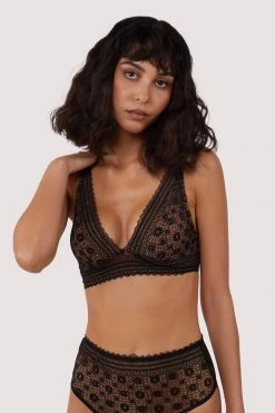 FFFB X PP Maia Black Lace Bralette New In