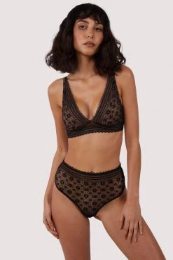 FFFB X PP Maia Black Lace Bralette New In
