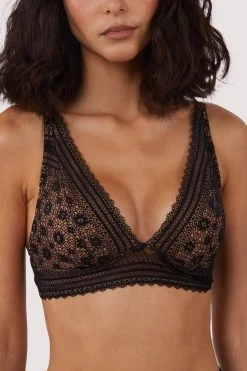FFFB X PP Maia Black Lace Bralette New In