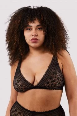 FFFB X PP Maia Black Lace Bralette New In