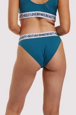 Felicity Hayward X PP X PP Self Love Teal Brief