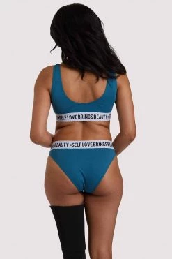 Felicity Hayward X PP X PP Self Love Teal Brief