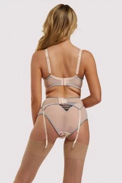 Felicity Hayward X PP X PP Rowswell Polka Dot Peach Suspender