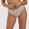 Felicity Hayward X PP X PP Rowswell Polka Dot Peach Highwaist