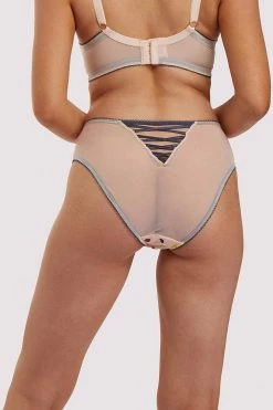 Felicity Hayward X PP X PP Rowswell Polka Dot Peach Highwaist 15 Felicity Hayward X PP X PP Rowswell Polka Dot Peach Highwaist