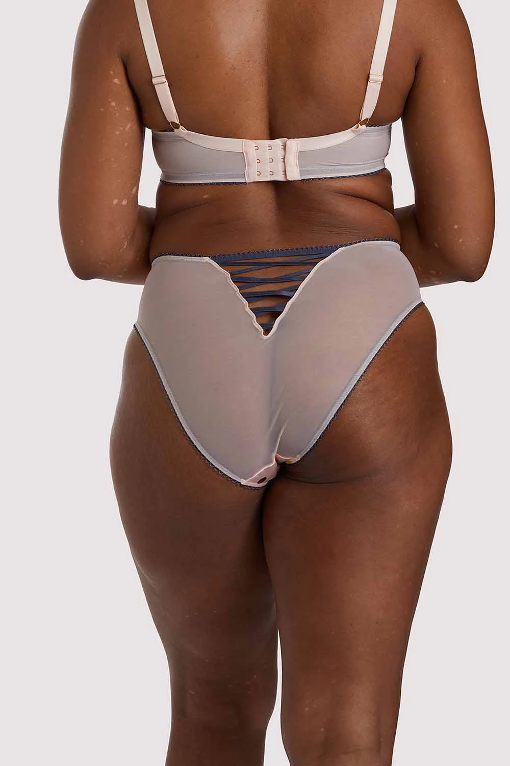 Felicity Hayward X PP X PP Rowswell Polka Dot Peach Highwaist 5 Felicity Hayward X PP X PP Rowswell Polka Dot Peach Highwaist