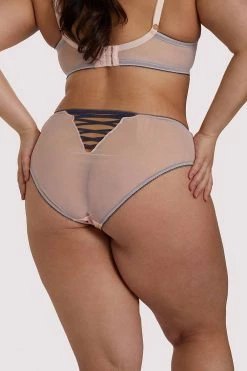 Felicity Hayward X PP X PP Rowswell Polka Dot Peach Highwaist 21 Felicity Hayward X PP X PP Rowswell Polka Dot Peach Highwaist