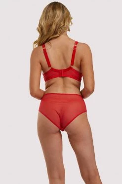 Felicity Hayward X PP Leona Red Plunge Bra New In Bras 25 Felicity Hayward X PP Leona Red Plunge Bra New In Bras