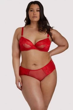 Felicity Hayward X PP Leona Red Plunge Bra New In Bras 27 Felicity Hayward X PP Leona Red Plunge Bra New In Bras