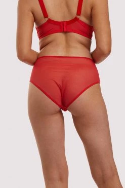 Felicity Hayward X PP X PP Leona Red Highwaist Brief