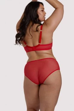 Felicity Hayward X PP X PP Leona Red Highwaist Brief