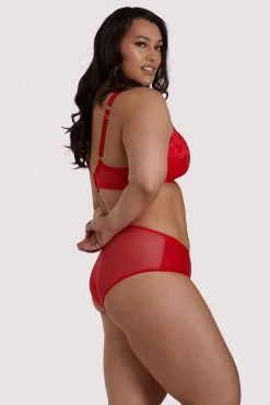 Felicity Hayward X PP X PP Leona Red Highwaist Brief