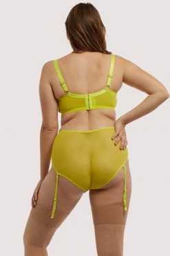 Felicity Hayward X PP Bras X PP Nahli Longline Lime Bra