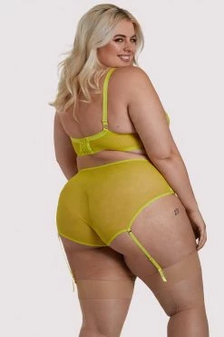 Felicity Hayward X PP Bras X PP Nahli Longline Lime Bra