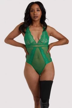 Felicity Hayward X PP X PP Tinar Lace Green Body Bodies