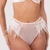 Felicity Hayward X PP Phoenix Blush Feather High Waisted Brief