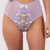 Felicity Hayward X PP Luna Pastel Embroidered High Waisted Brief