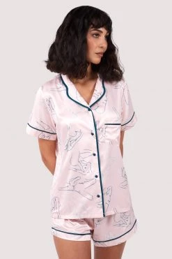Felicity Hayward X PP Venus Printed Pyjama Top & Bottom New In