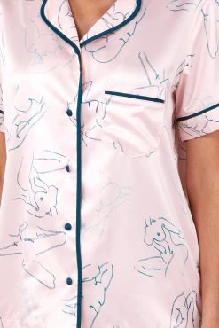 Felicity Hayward X PP Venus Printed Pyjama Top & Bottom New In