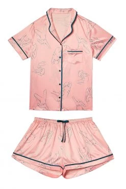 Felicity Hayward X PP Venus Printed Pyjama Top & Bottom New In