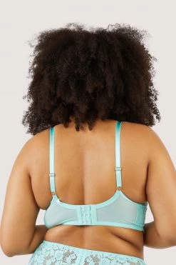 Felicity Hayward X PP New In Vega Aqua Lace And Frill Longline Bra 13 Felicity Hayward X PP New In Vega Aqua Lace And Frill Longline Bra